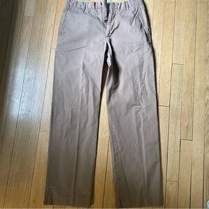 Banana Republic pants Men’s 32x32 Dress Chino Tan Brown Twill Office Cotton